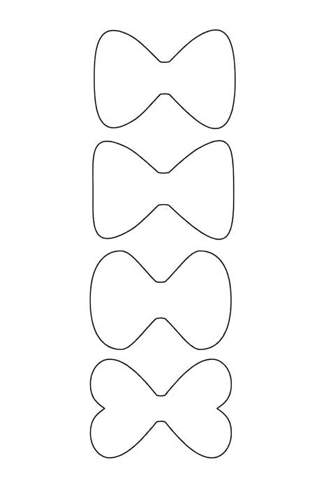 Moldes De Laço De Eva - Moldes para Laço de Papel e EVA - Pop Lembrancinhas