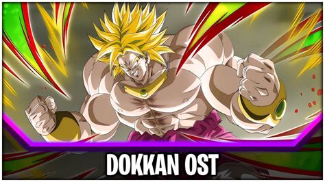 DBZ Dokkan Battle INT LR LSSJ Broly Intro OST YouTube