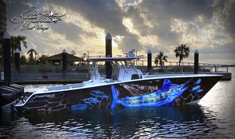 Jason Mathias boat wrap designs