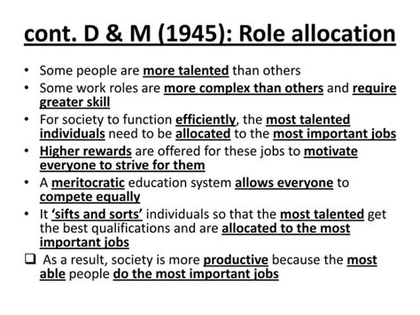 Gce Sociology Revision Aqa Unit 2 Education Functionalist And The