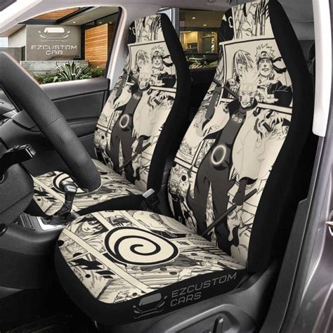 Naruto Car Accessories Anime Car Seat Covers Naruto Uzumaki Mix Manga