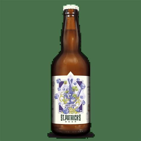 Cerveja St Patricks Beer Hoppy Lager Hop Lager Dispon Vel No Beer