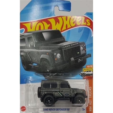 Carrinho Hot Wheels Land Rover Defender Shopee Brasil