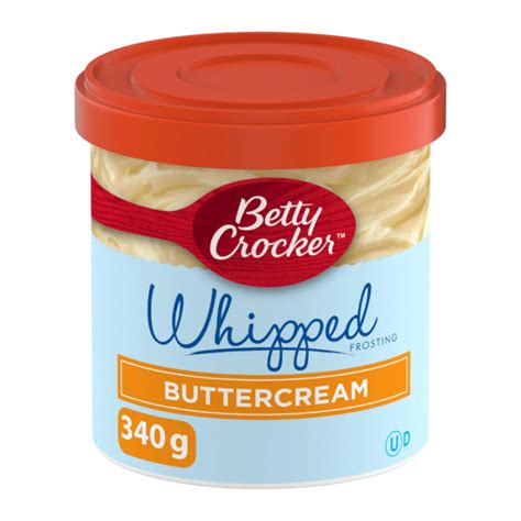 Betty Crocker Whipped Frosting Buttercream 340g Canadian