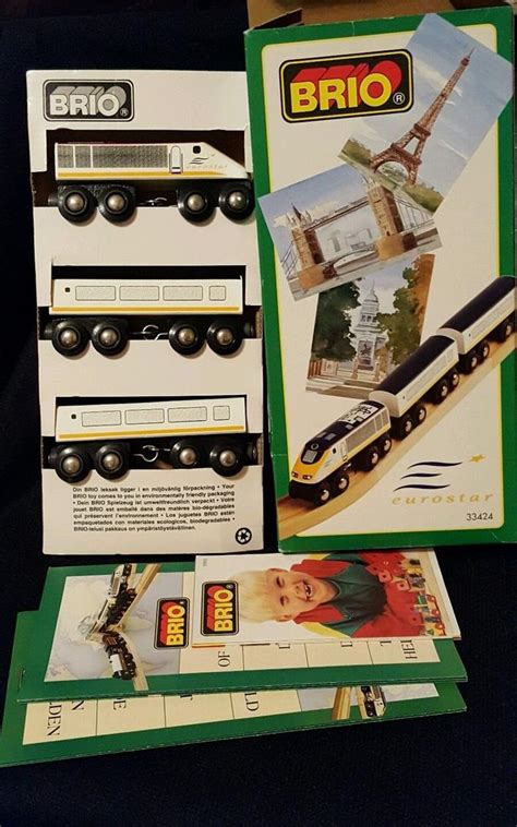 Brio Wooden Train Set Eurostar Original Box Excellent 1858033995