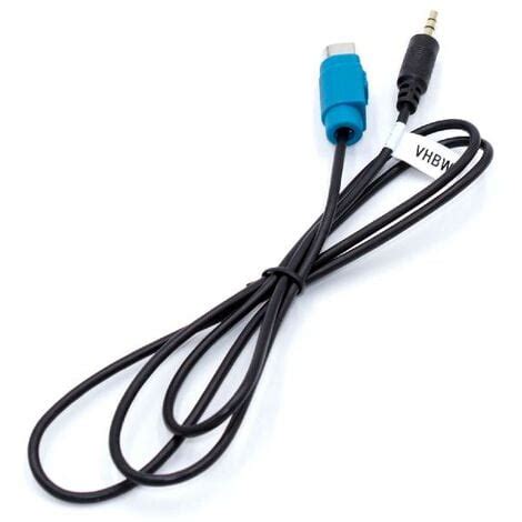 Vhbw C Ble Adaptateur Aux Pour Radio De Voiture Cm Compatible