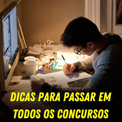 Dicas Para Passar Concurso