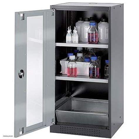 Asecos Chemical Storage Cabinet CS CLASSIC G 54 Cm Height 110 Cm