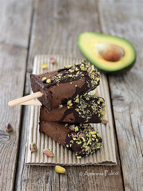 Stecco Gelato Di Avocado Al Cioccolato