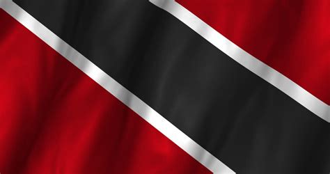 Trinidad And Tobago Close Up Waving Flag Hd Loop Stock Footage Video 945250 Shutterstock