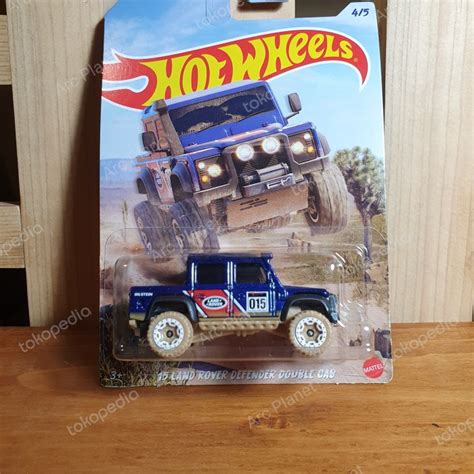 Jual Hot Wheels Land Rover Defender Double Cab Dengan Har