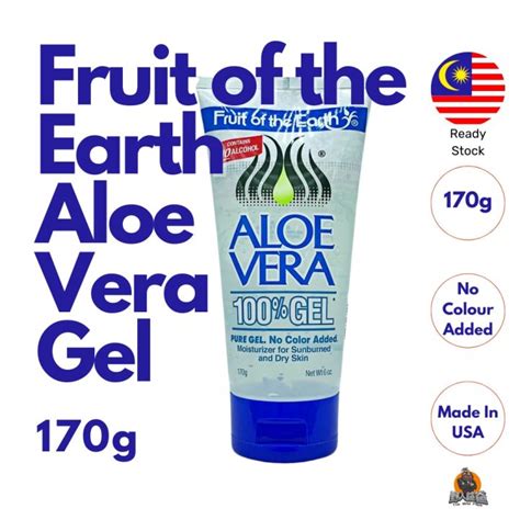 Fruit Of The Earth Aloe Vera 100 Gel 170g Lazada