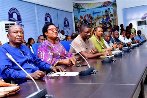 Cross River Gov Bassey Otu Meet Government House Staff Promise To