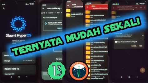 Cara Memindahkan Data Dan Obb Aplikasi Games Di Xiaomi Hyperos Android