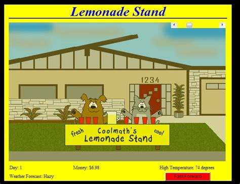 Cool Math 4 Kids Com Lemonade Stand | Kids Matttroy