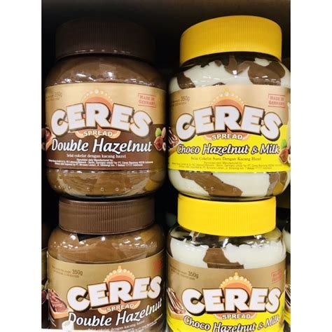 Jual Ceres Choco Spread Duo Milk Hazelnut G Ceres Choco Spread