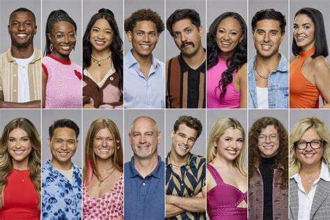 Paramount Press Express “big Brother” Reveals 16 New Houseguests And