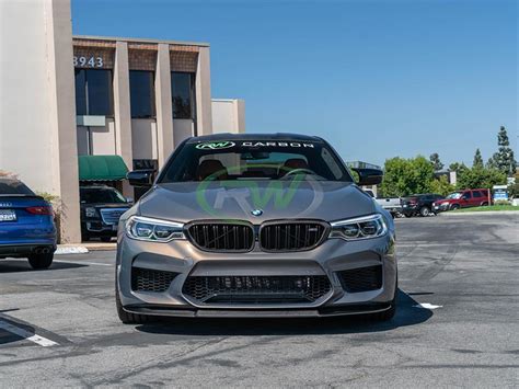 BMW F90 M5 RW Signatures Carbon Fiber Front Lip Spoiler 2018 2020