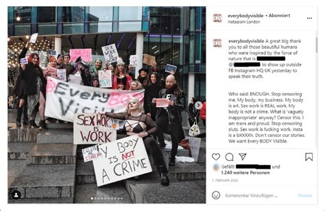 Protesters Emphasize Solidarity With And Legitimize The Rights Of Sex