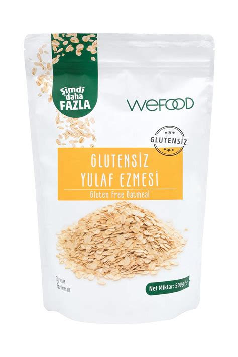 Wefood Glutensiz Yulaf Ezmesi 500 Gr