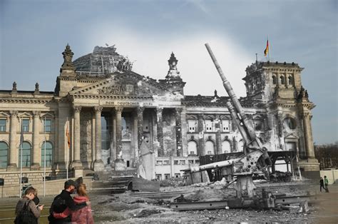 Wwii Photos Blended Seamlessly Into Modern Day Berlin Global Times