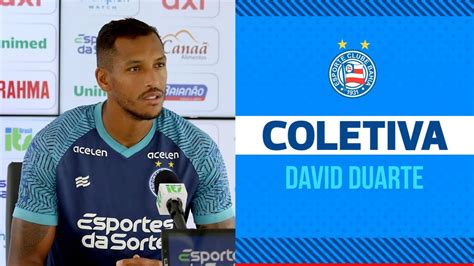 Entrevista Coletiva David Duarte YouTube