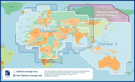 Thuraya Coverage | SatPhoneCity