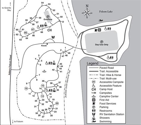 California State Park Maps Dwhike