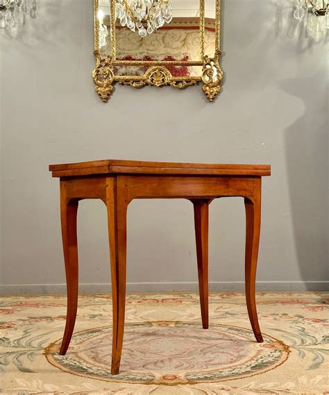 Proantic Jean Francois HACHE Table A Jeux D Epoque Louis XV Vers 1