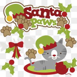 Cute Christmas Kitten Wallpaper