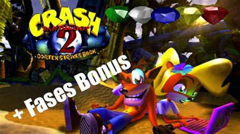 Crash Bandicoot Cortex Strike Back Gemas Coloridas Fases Bonus