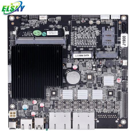 Elsky Mini Itx Firewall Motherboard With Processor Bay Trail Atom J