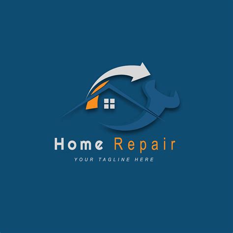 professional logo for home repair with simple design. 5917531 Vector ...