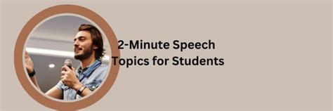 2 Minute Speech Topics For Students2025 Elimu Centre