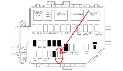 Troubleshooting Mustang Gt Ac Compressor Relay Fuse Locations