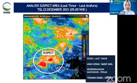 InfoPublik Deteksi Bibit Siklon Tropis Di Laut Timor Ini Peringatan