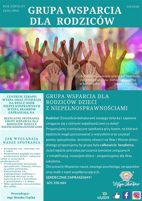 Grupa wsparcia dla rodziców Centrum terapii