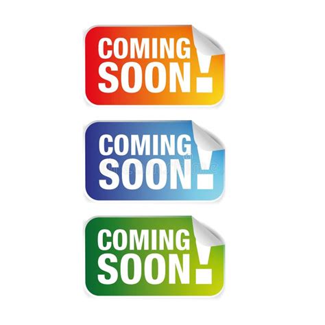 coming  label tag vector stock vector illustration  flat icon