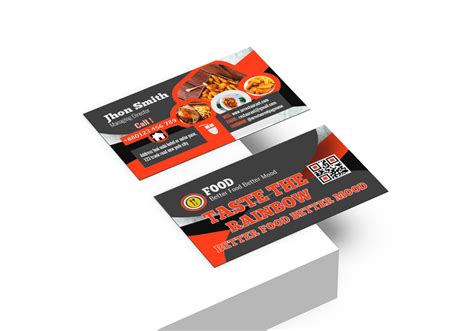 RESTAURANT BUSINESS CARD DESIGN I BUSINESS CARD :: Behance