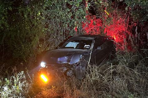 Early Morning Crash Knocks Out Power Lines Blocks Traffic Near