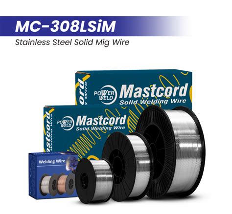 MASTCORD S STEEL MIG WIRE 308LSI