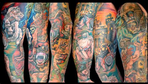 Viking Sleeve : Tattoos