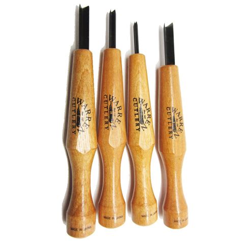 Warren V Tool Carving Set Order This Four Piece Parting Tool Set