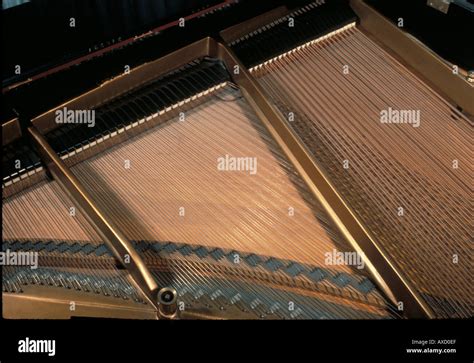 Art and Architecture Music Piano strings Stock Photo - Alamy