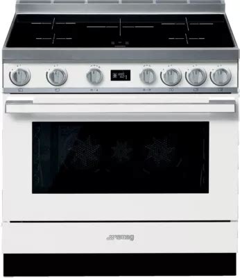 Smeg CPF9IPWH four et cuisinière Plaque avec zone à induction Blanc A