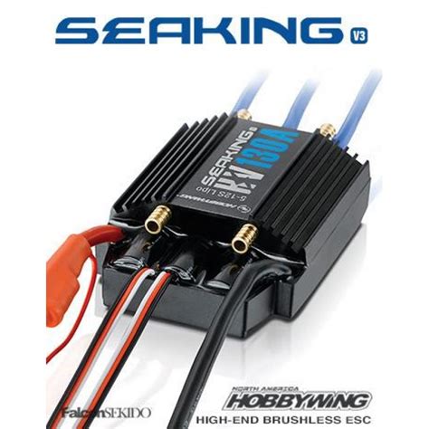 Hobbywing Seaking A Hv Waterproof Brushless Hv Esc For Boat Marine