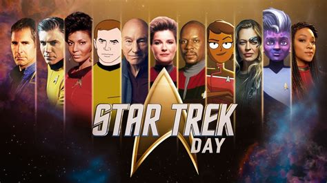 star trek day bursting  cast news teasers  announcements space