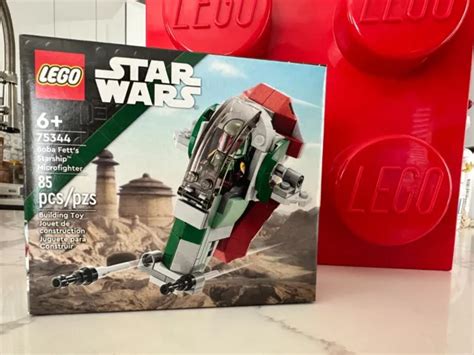 LEGO 75344 STAR Wars Boba Fett's Starship Microfighter Building Set 85 ...