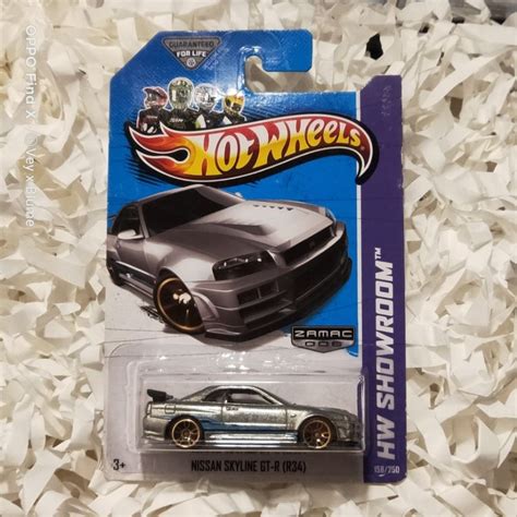 Jual Hotwheels Nissan Gtr R Zamac Skyline Bnr Bubble Not Mint Hw Showroom Reguler Hot