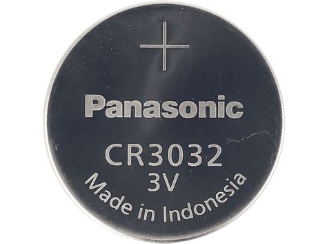 PANASONIC CR3032 Lithium Batterie IEC CR 3032 3V 500mAh LiMnO2 ...